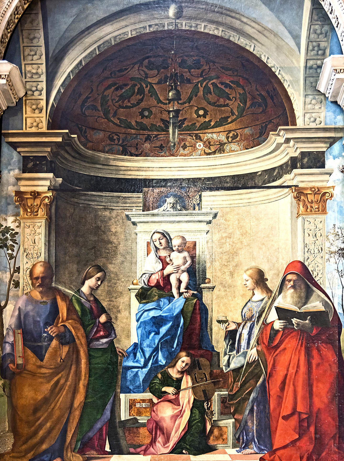 How To Read Paintings Bellini S San Zaccaria Altarpiece By Christopher P Jones Medium