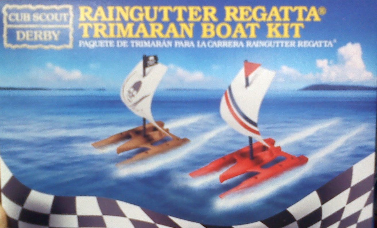 Raingutter regatta trimaran speed tips