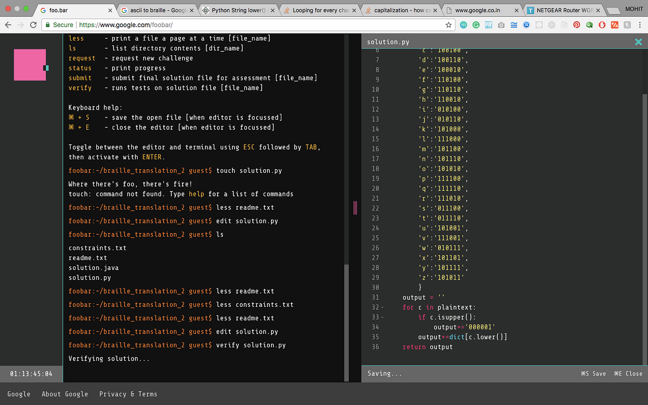 Things You Should Know About Google Foobar Invitation By Mohit Gupta Medium