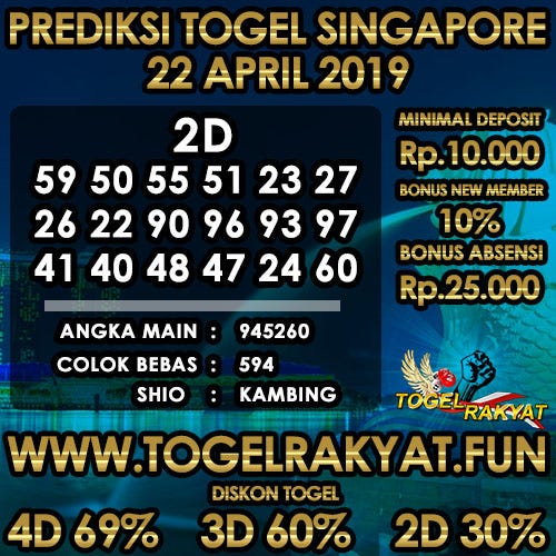 Togel Singapore Hari Ini Keluar Berapa Rupiah
, Daftar Bandar Judi Online Indonesia Terpercaya Dan Terbaik Indonesia 2019 By Media Rakyat Medium