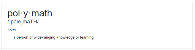 polymath definition