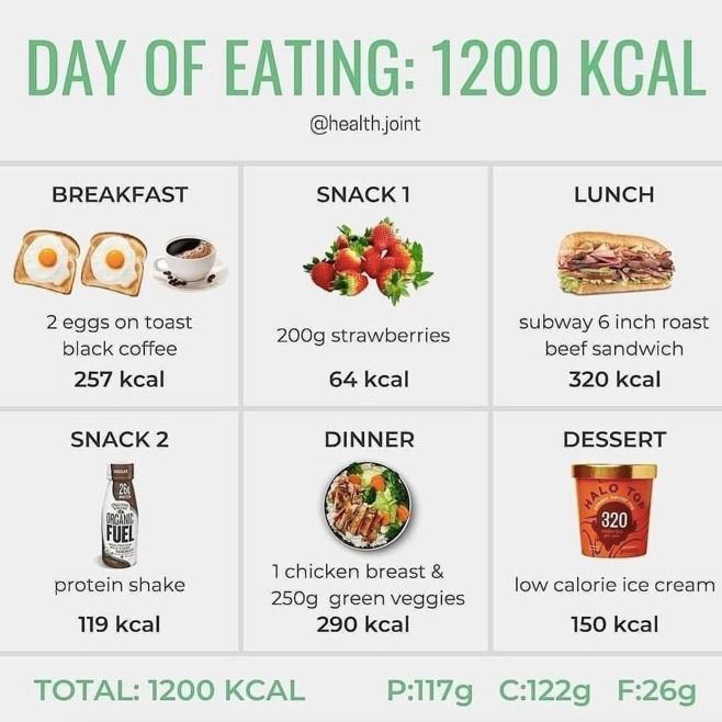 How to Eat 1,200 Calories per Day and Not Be Miserable | by Trying Not to  Suck at Life | Science For Life | Medium
