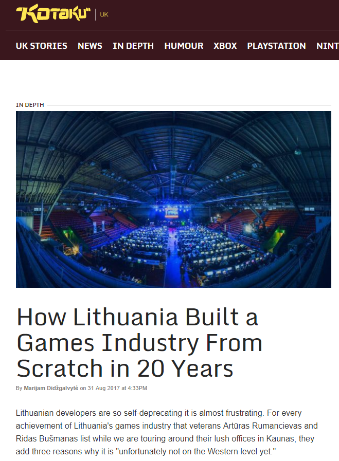 How Lithuania Built a Games Industry From Scratch in 20 Years | by