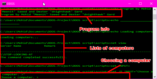 Nit Workshop #1: “DDOS” Project. Hello everyone, welcome to the first ...