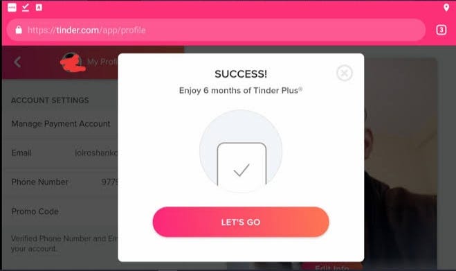 Tinder plus codes free ❤️How To