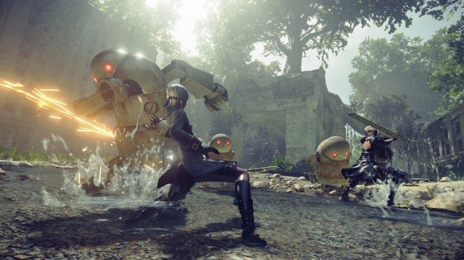 Review Nier Automata Nier Automata Offers A Unique Take On By Dirk Buelens Tasta