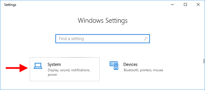 select System