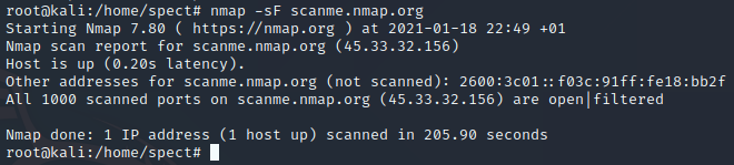 TCP FIN Scan