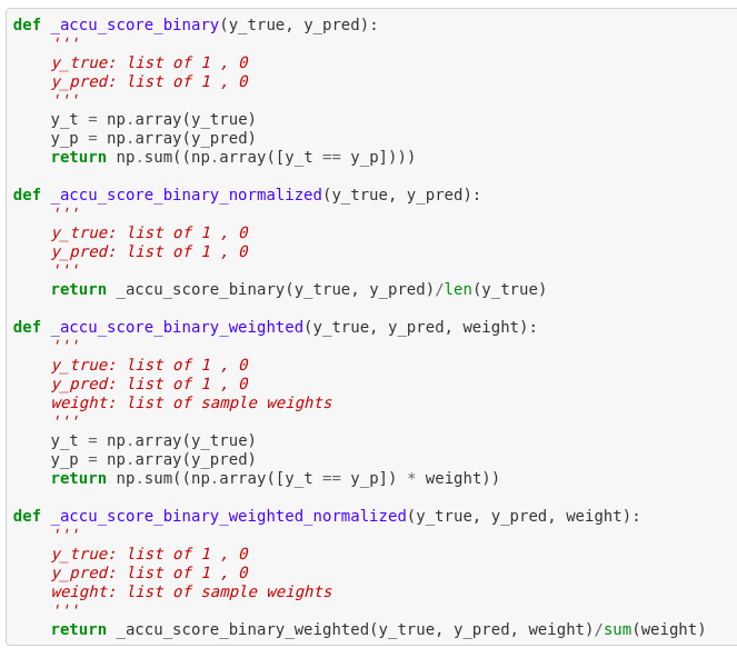 Performance Metrics implementation in Python | by ajey.joshi | Medium