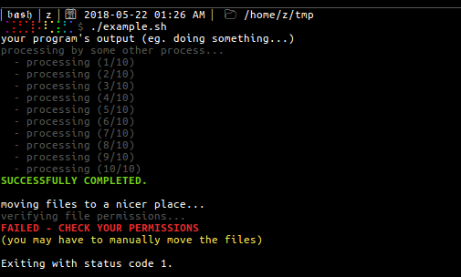 13 Tips Tricks For Writing Shell Scripts With Awesome Ux By Joseph Matthias Goh Codeburst