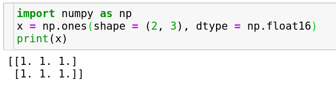 Special Arrays in Numpy. Topics in this post | by Vinayak Nayak ...