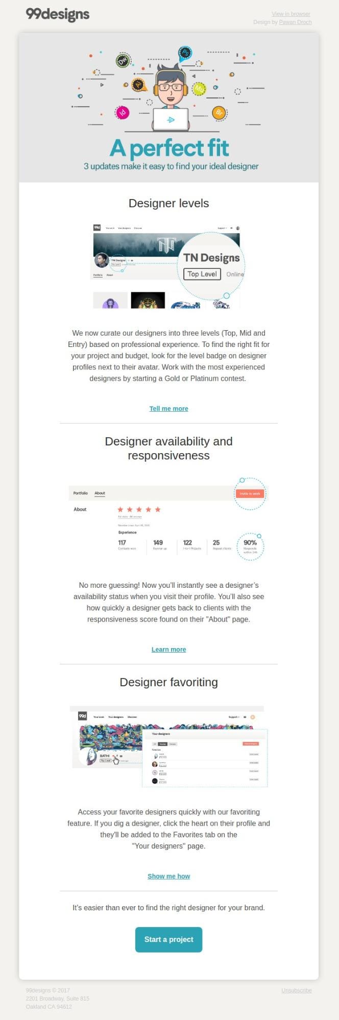 16 Best Email Design Examples The Email Marketing Isn T Dead The By Uxplanet Org Ux Planet