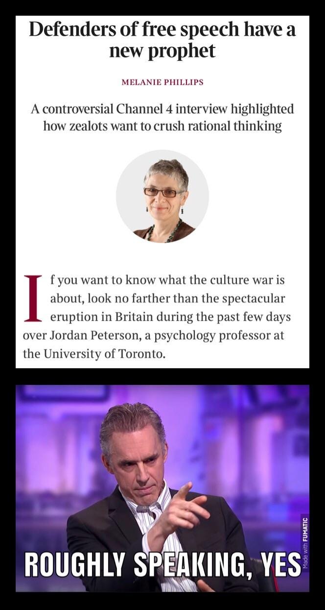 25 Memes That Sum Up Jordan Peterson vs. Cathy Newman | by Stian Pedersen |  Medium