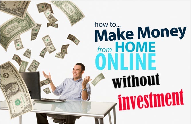 how to make money online without any investment