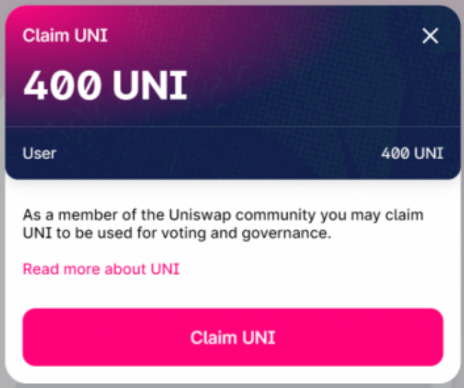 Uniswap Just Gave Out a $2,000+ Air Drop to its Users | by Ryan McNamara |  Medium