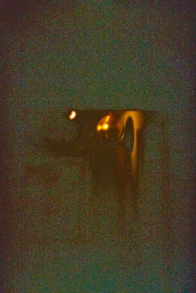 Mirror ball in the night.