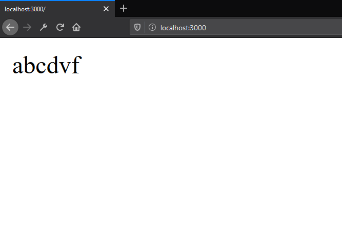 Dotenv package to use the geeting .env variables in nodeJS Environment Output
