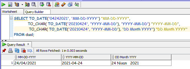 PL/SQL Tarih Fonksiyonları. Herkese merhabalar, | by Merve KÜÇÜKDOĞRU ...