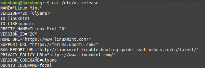 pgadmin 4 not loading linux