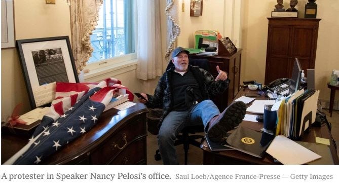 It’s my desk now — move your elected feet, lose your elected seat