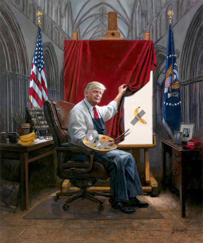 Trump/banana meme
