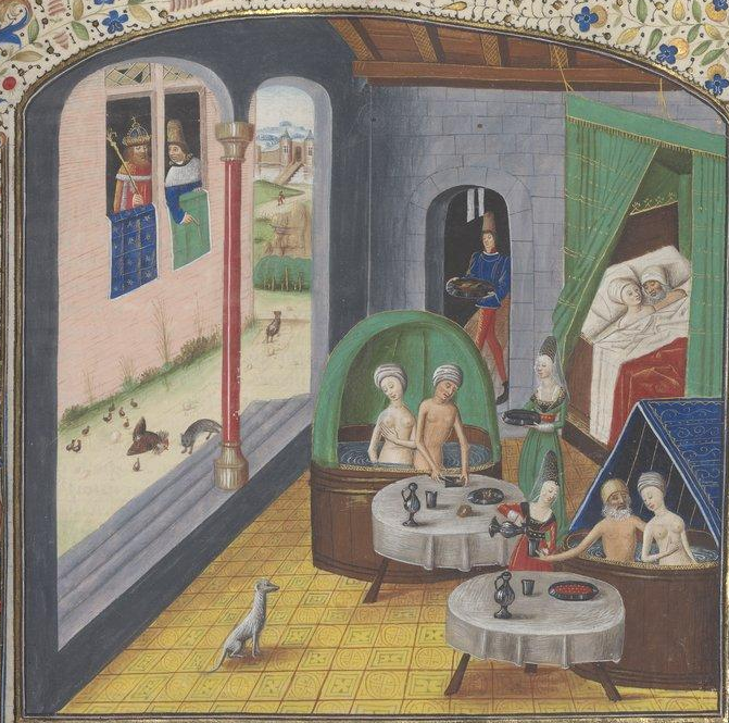 Hygiene in the Middle Ages, all in the bath! The soap that makes the