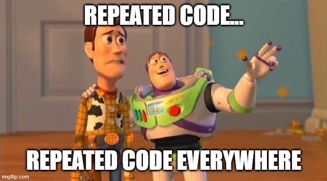 "Repeating Code
