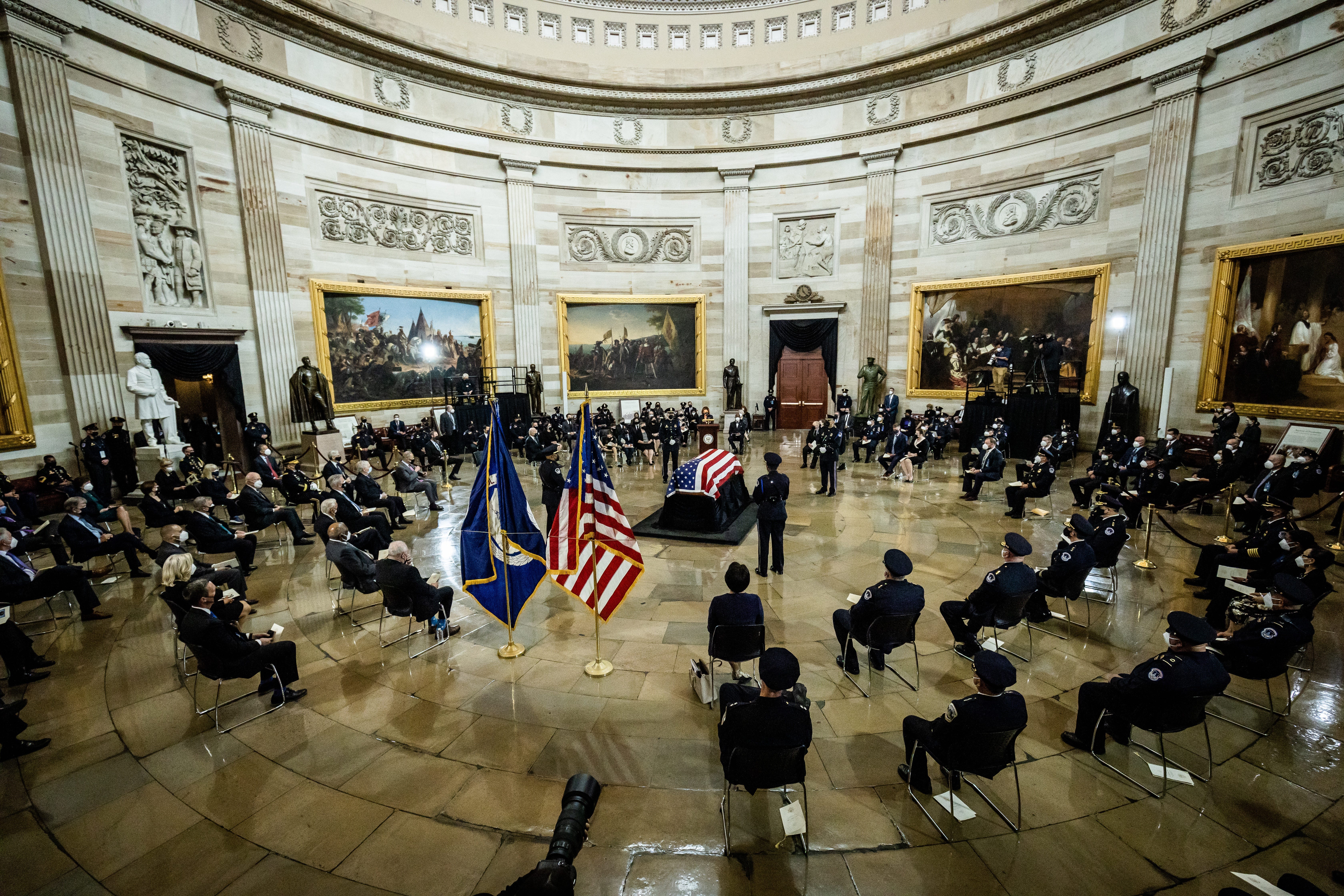 Behind-the-scenes photos of the week April 12–16, 2021. United States Capitol, Washington, DC