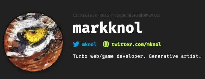 Twitter is linked!