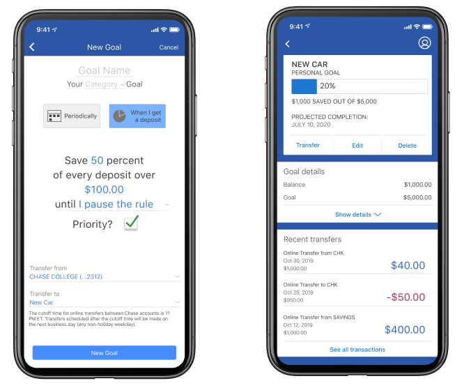 Chase Mobile Banking App Redesign | by Marissa Valenzuela | Medium