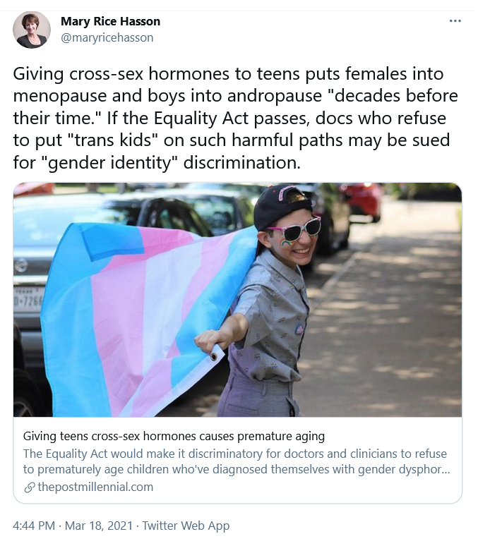 The Right S Profoundly Insulting Assault On Trans Women And Girls By Anastasia Walker An Injustice