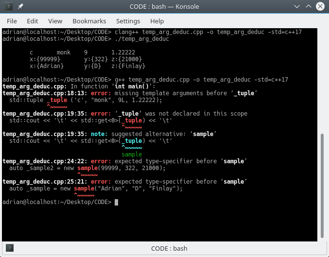 Modern C Part Iii New Language Features In C 17 By Adrian D Finlay Medium