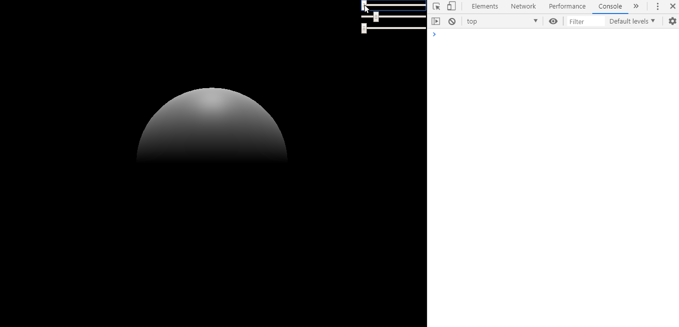 Adjusting the x, y and z axis of the directional lighting