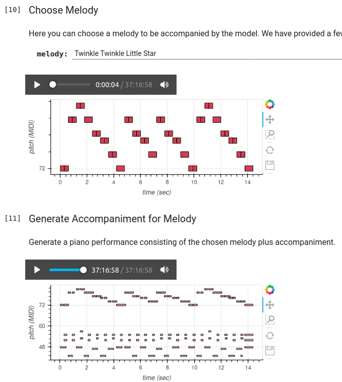 Audio generation with colab. This story is part of the series… | by Nicola  Landro | Rock n' Heavy