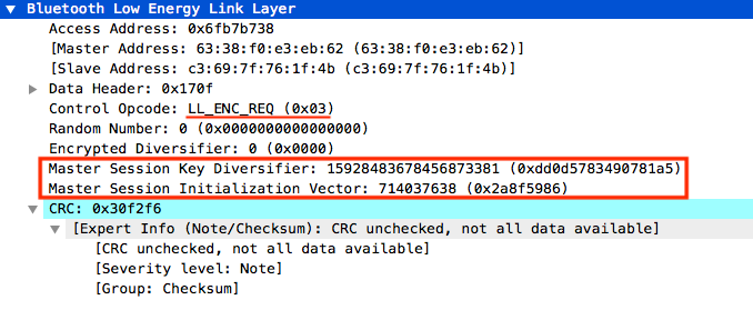 What keys are generated during the bluetooth pairing process manual