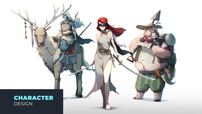 I will create character design and concept art | by Ahmed Rayan Fiddy ...