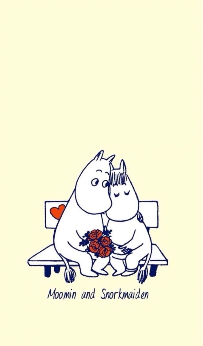 ムーミン Moomin 12 By Iphone Wallpaper Medium