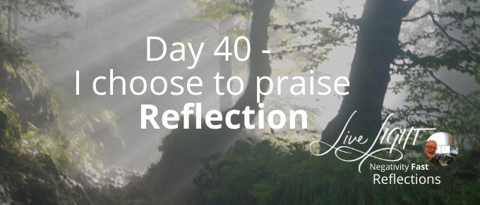 reflection - day 40