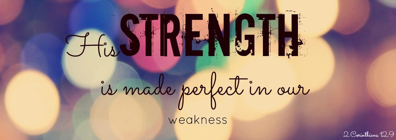 Gods Power Is Made Perfect In Our Weakness Faith Nyawira