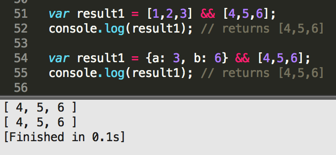 Javascript logical operators: && ? || | by Cristian Penarrieta | Medium