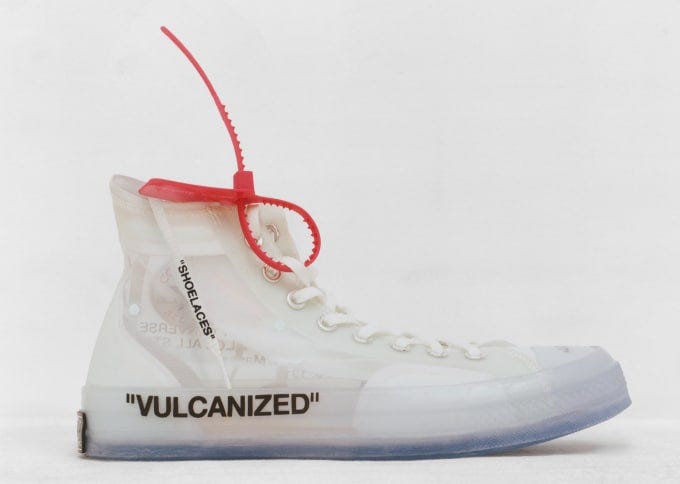 Sneakers in the Off-White x Nike 