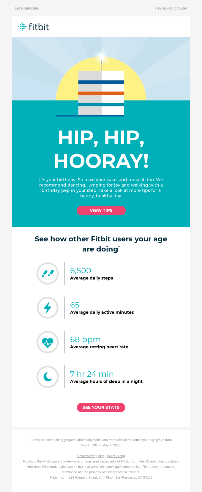 5 Best Email Design Inspiration From Fitbit | by Lira Mail | Medium