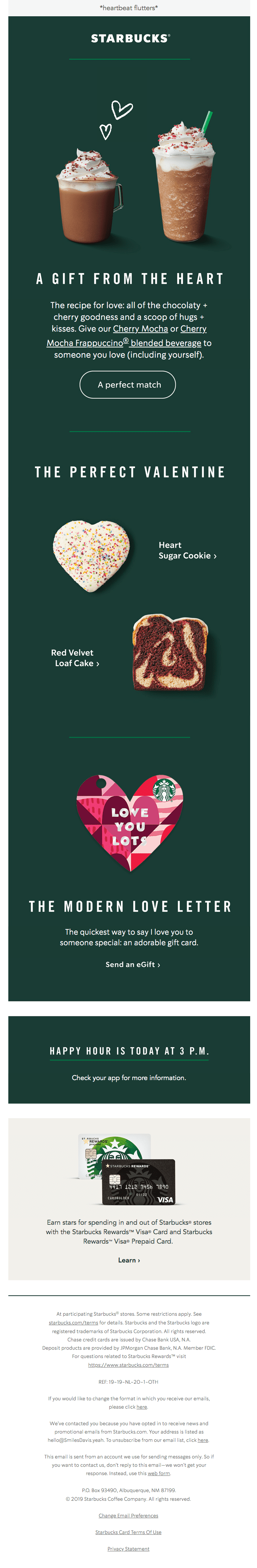 7 Best Email Design Inspiration From Starbucks by Lira Mail Medium