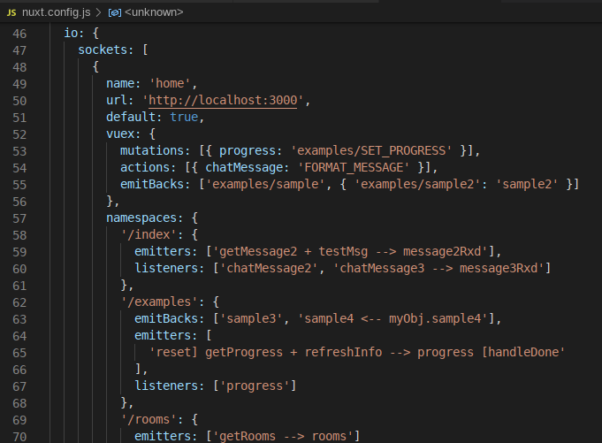 NuxtSocket.IO How Namespaces Config May Make Your Life Insanely