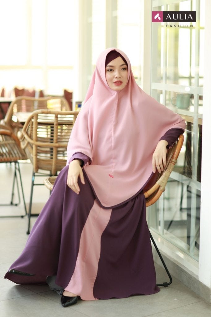Model Baju Gamis Simple Tapi Mewah - Jilbab Voal