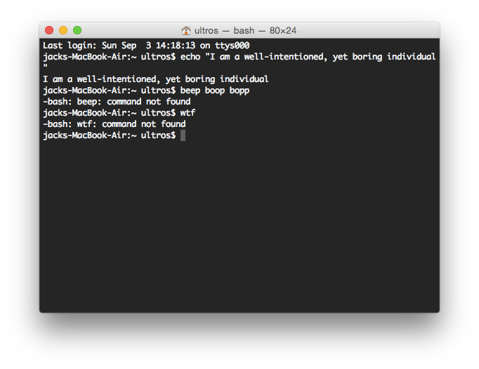How to Make Your Terminal Look Like You Know What You Are Doing by