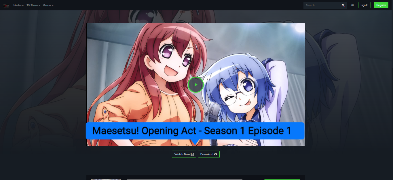 Maesetsu Opening Act Se 1 Episode 1 Eng Sub Tv Show By Denise Oct 2020 Medium