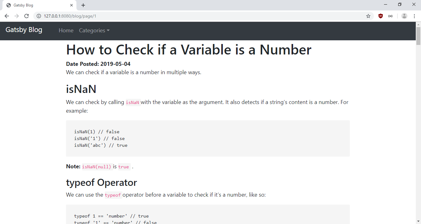 A complete guide to building a static website with Gatsby A complete guide to building a static website with Gatsby