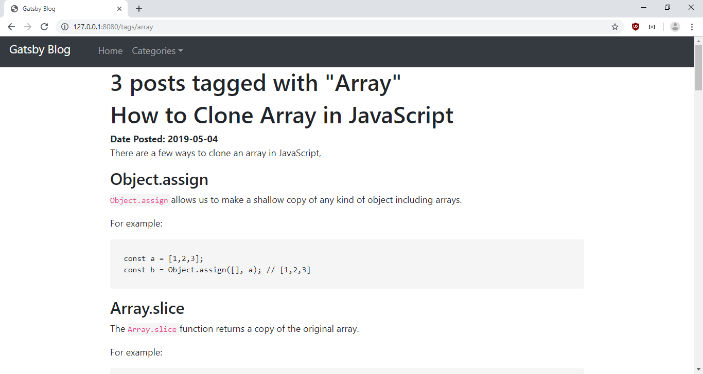 A complete guide to building a static website with Gatsby A complete guide to building a static website with Gatsby