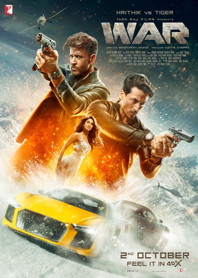 Movie “WAR” Bollywood Movie〘2019〙MP4 Free^Download ®Google Drive HD